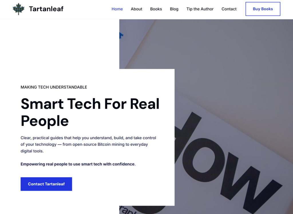 Introducing the New Tartanleaf Website & Blog 6 tartanleaf website screenshot