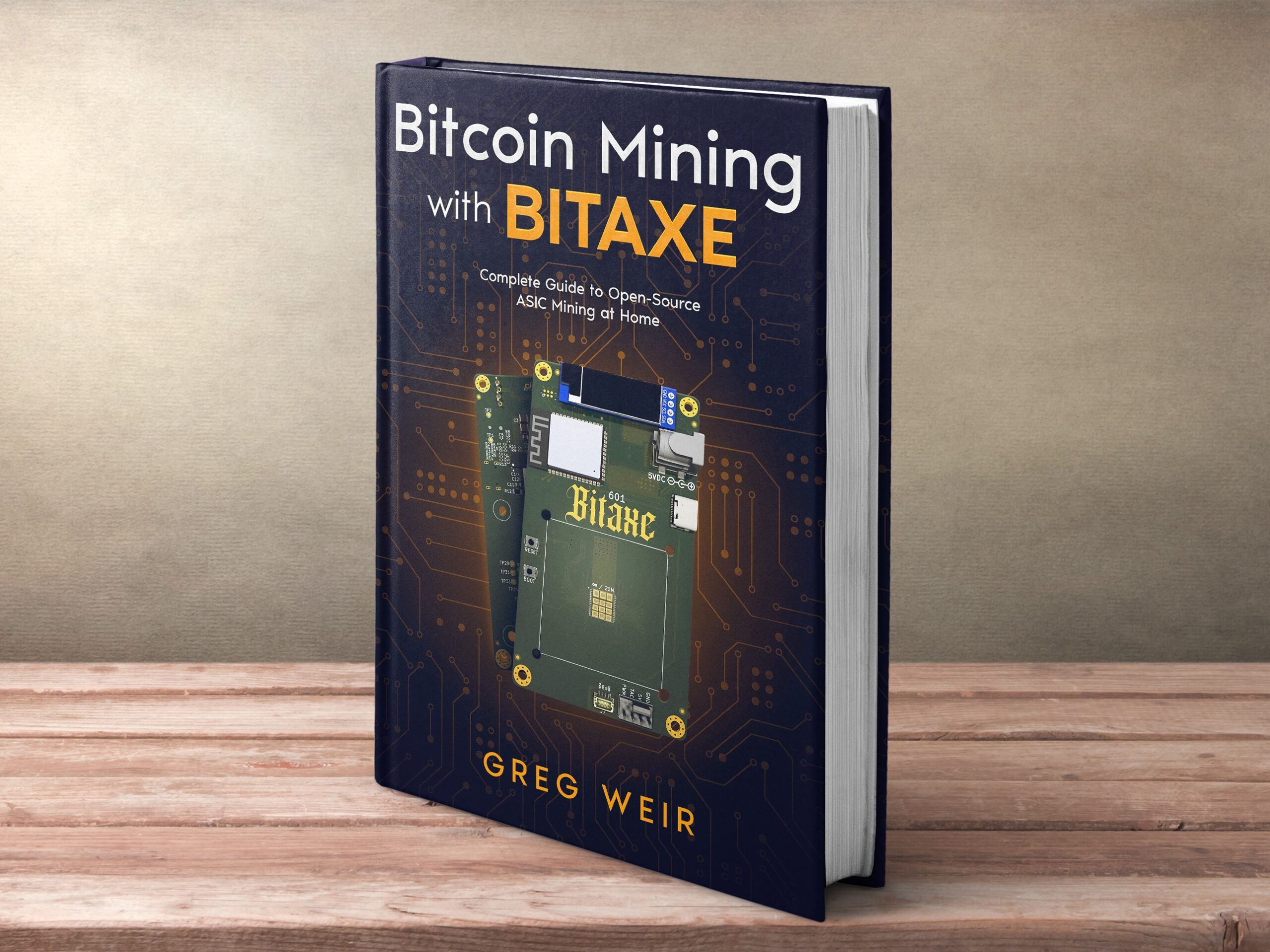 Bitcoin Mining with Bitaxe book cover